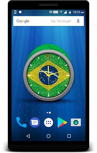 Brazil Clock Live Wallpaper screenshot 5