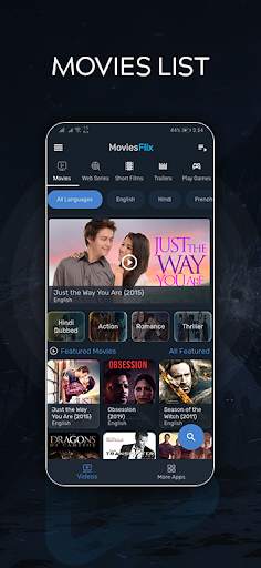 MoviesFlix - Movies & TV Shows screenshot 2