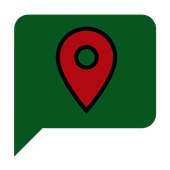 Simple SMS locator icon