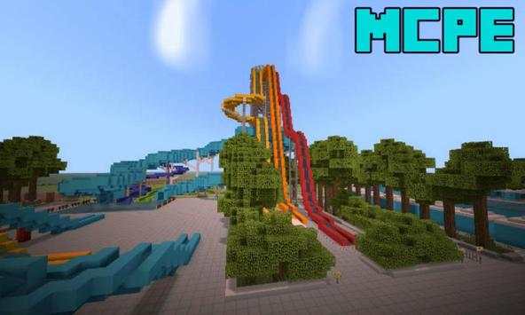 Water Park Map for Minecraft PE screenshot 2