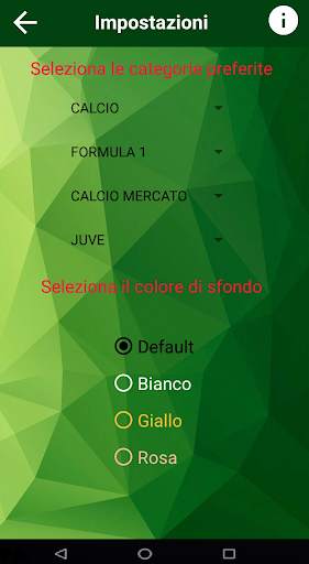 Sport News App - Notizie calcio screenshot 2