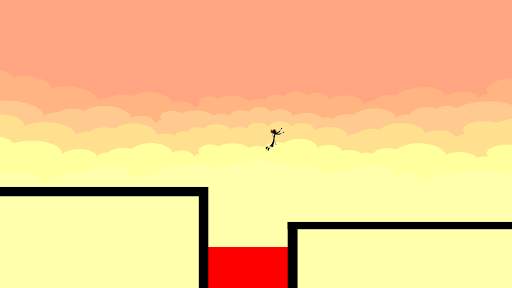 Stickman Parkour Platform - 2D Ninja Fun Race screenshot 2