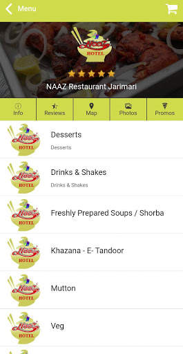Naaz Restaurant screenshot 2