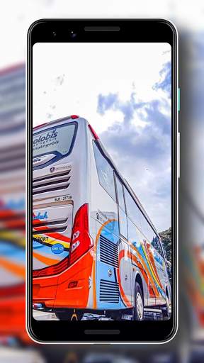 Wallpaper Bus Indonesia screenshot 6