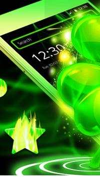 Green Black Clover Launcher Theme screenshot 1