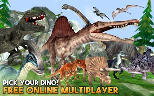 Dino World Online - Hunters 3D screenshot 2