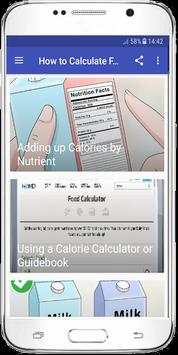 How to Calculate Food Calories скриншот 2