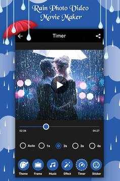 Rain Photo Video Maker With Music screenshot 5