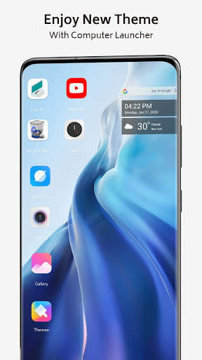 Mi 11 Theme For Computer Launcher screenshot 1