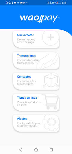 WAOPay: Cobra desde el WhatsApp de tus Clientes. screenshot 1