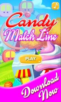 Candy Match Line Mania - Match 3 Game screenshot 1