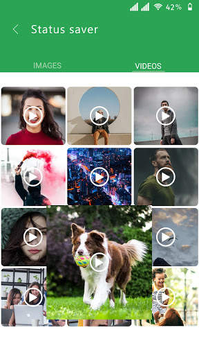 Status saver for Whatsapp - Download photo & video screenshot 2