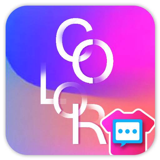 Next SMS Colorful world Skin 1.0