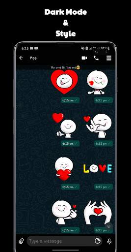 Animated Romantic Sticker Pack for WhatsApp 2021 screenshot 3