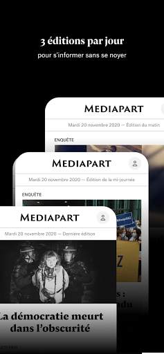 Mediapart, journal indépendant screenshot 5