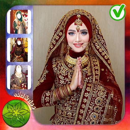 Indian Wedding Hijab Editor 1 تصوير الشاشة