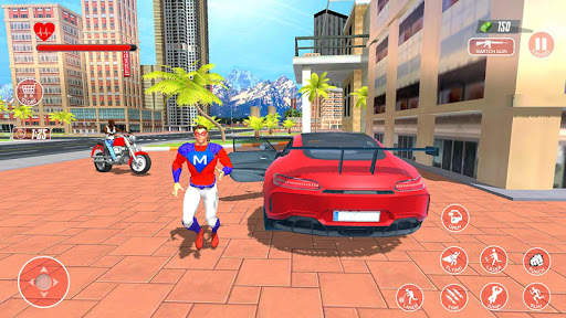 Super-Hero Flying Simulator 3D screenshot 5