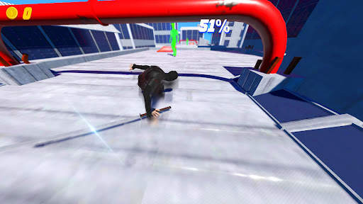 Rooftop Ninja Run screenshot 4