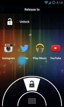 Swipe Lock Screen Launcher 1 تصوير الشاشة