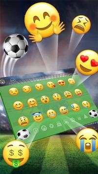 2018 Brazil Football Keyboard screenshot 3