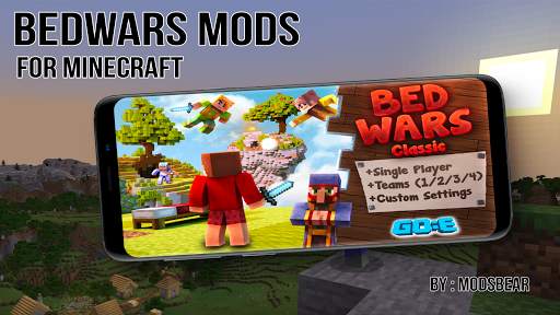 Bedwars Mod - Bedwars Maps for MINECRAFT PE screenshot 1