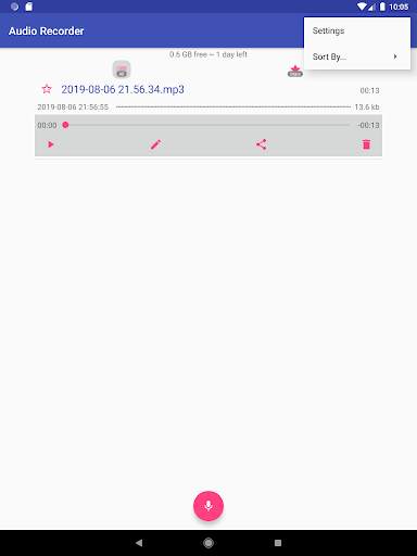 Audio Recorder Mp3 Dictaphone screenshot 12