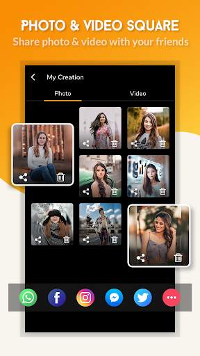 Square Pic - Photo and video blur background screenshot 8