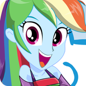 Dress up Rainbow Dash Games icon