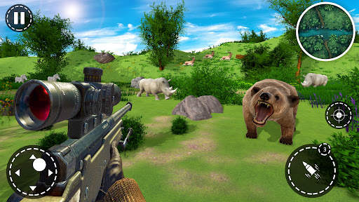 การปะทะกันของการล่าสัตว์: เกมจำลองการยิงที่ร้ายแรง screenshot 4