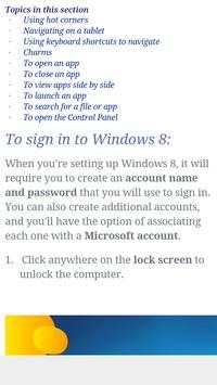 Window 8 Tutorial screenshot 2