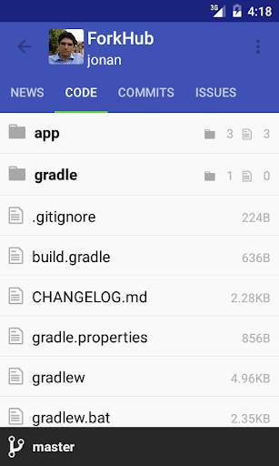 ForkHub for GitHub screenshot 4