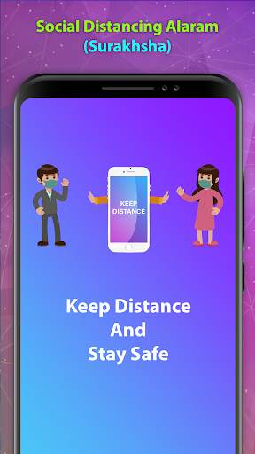 Social Distancing Alaram(Surakhsha) screenshot 1