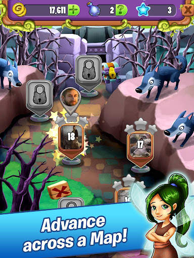 Hidden Mahjong: Wolves screenshot 2
