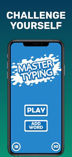 Master Typing - Typing Speed Test screenshot 1