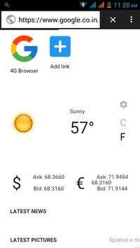 4G Browser screenshot 4