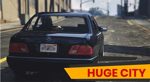 City Mercedes E Class DRIFT&DRIVING screenshot 4