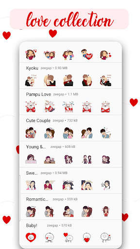 love stickers for whatsapp screenshot 1