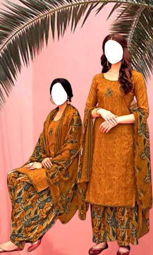 Women Chudidar Twins Photo Suit screenshot 5