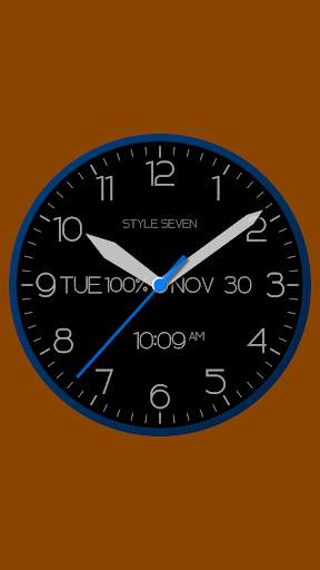 Modern Analog Clock-7 screenshot 4