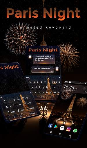 Paris Night Wallpaper screenshot 1