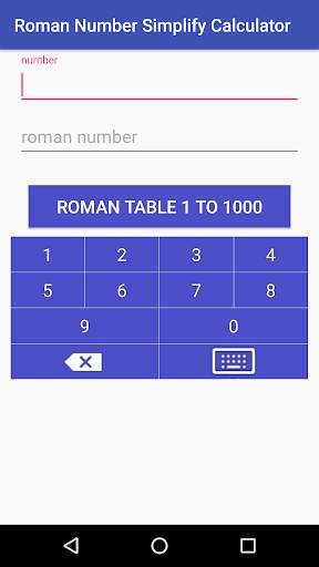 Roman Number Calculator स्क्रीनशॉट 2