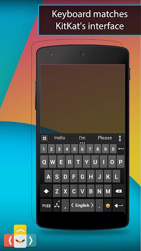 ai.type KitKat Keyboard Theme screenshot 1