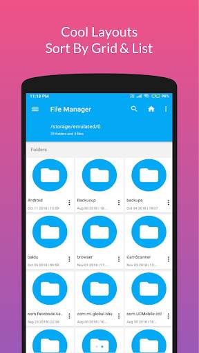 Retro File Manager/Explorer Pro - 2020 screenshot 2