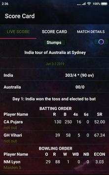 Cricket Information (Schedules, Scores and Info.) скриншот 6