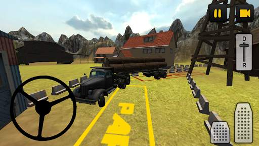 Classic Log Truck Simulator 3D screenshot 1