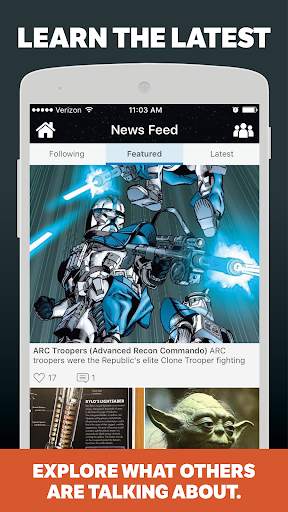 Rebel Amino for Star Wars Fans screenshot 3