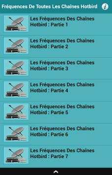 Frequency Of Channels Hotbird screenshot 2