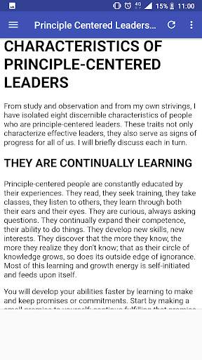 Leadership Principles screenshot 5