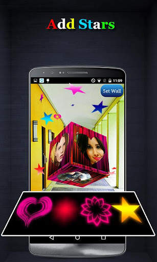 3D Cube Live Wallpaper Editor screenshot 4