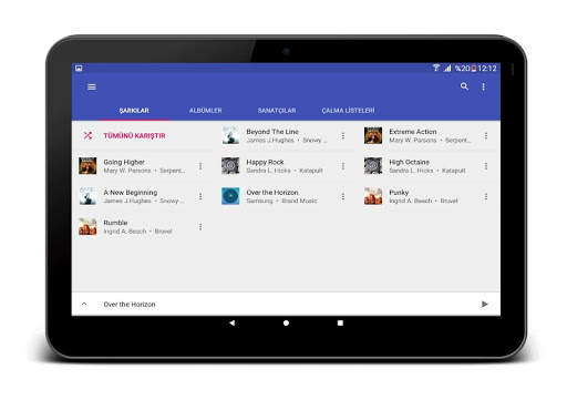 Blu Müzik Çalar screenshot 10